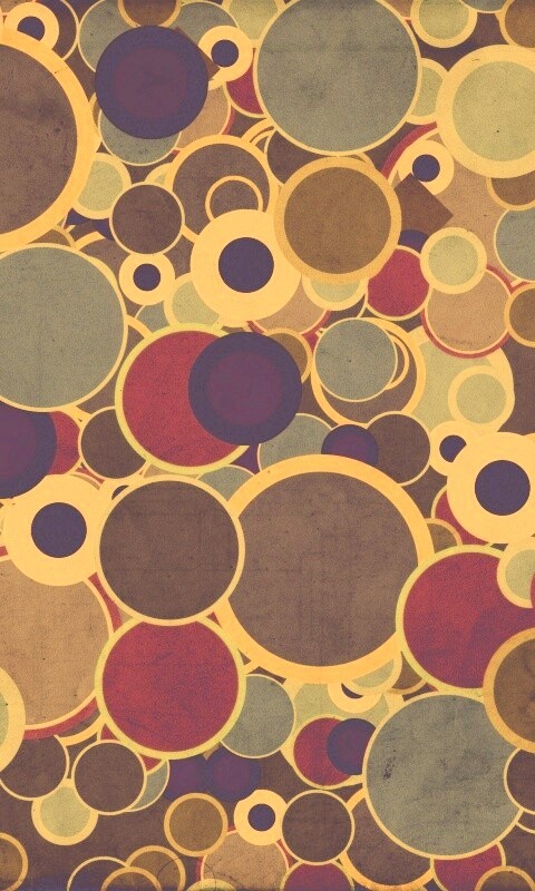 Цветные круги обои