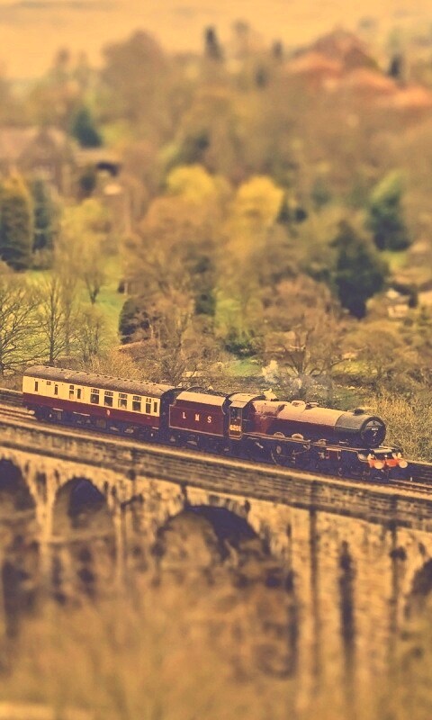 Паровой поезд обои