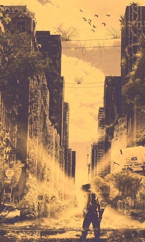 Постапокалиптический мир обои