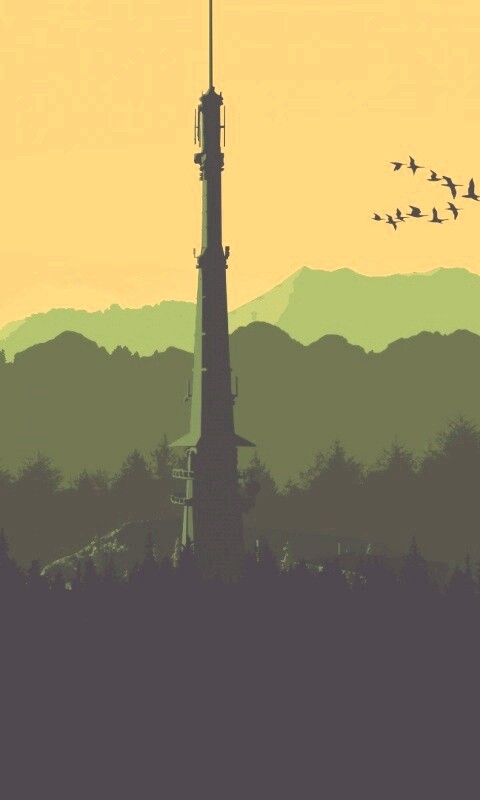 Зеленые горы обои