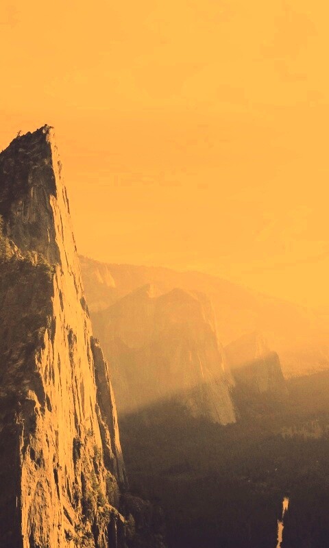 Горный пейзаж обои