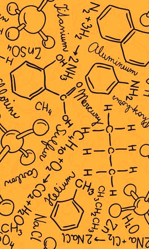 Химические формулы обои