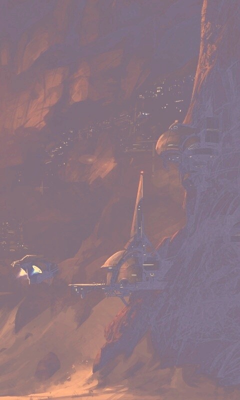 Красные горы обои