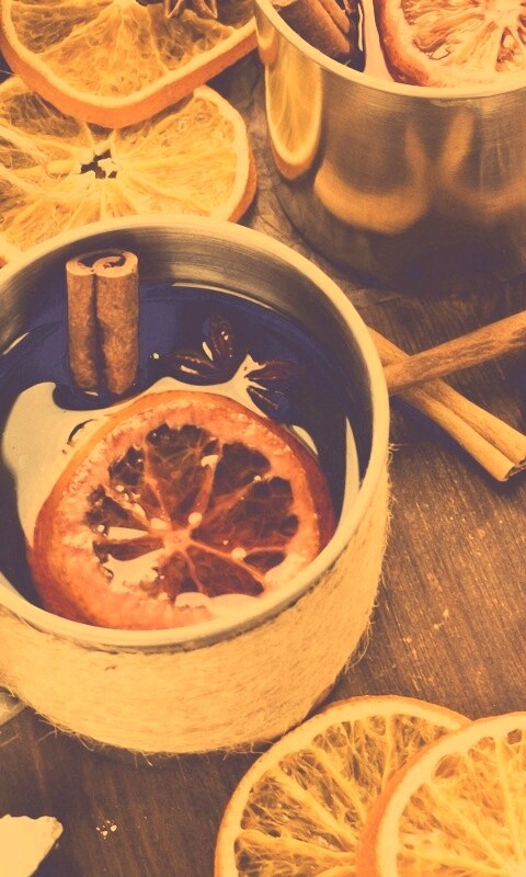 Уютный глинтвейн обои