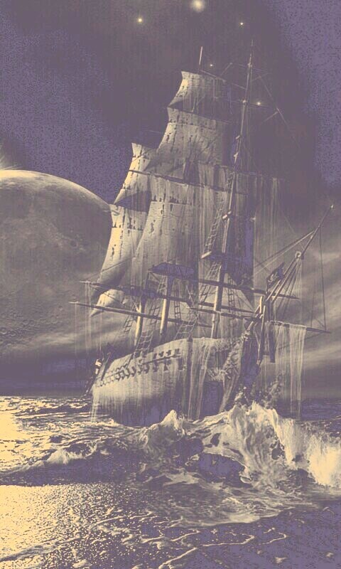 Корабль призрак обои