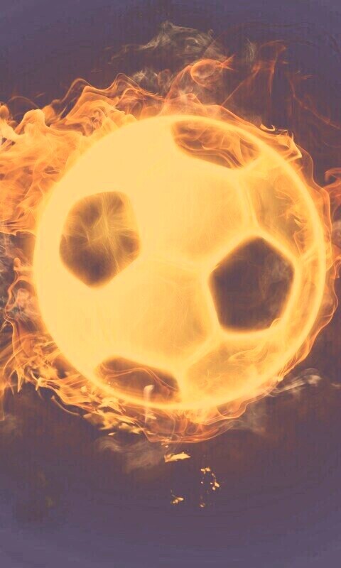 Огненный мяч обои