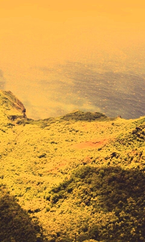 Горный пейзаж обои