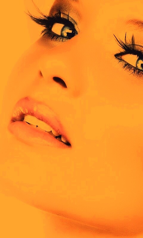 Красивое лицо обои