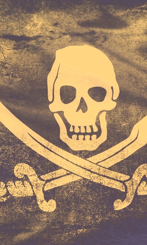 Пиратский флаг обои