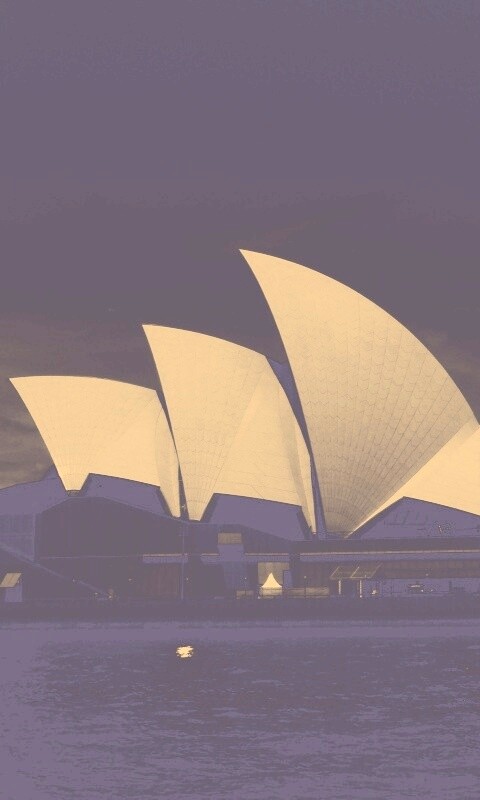 Здание оперного театра в Сиднее обои