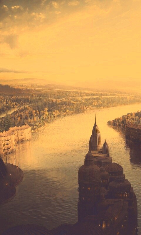 Древний город обои