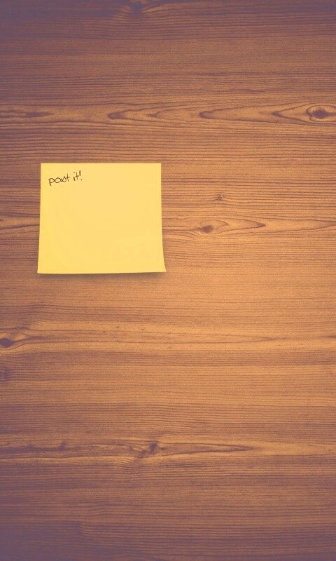 Стикер Post it! обои