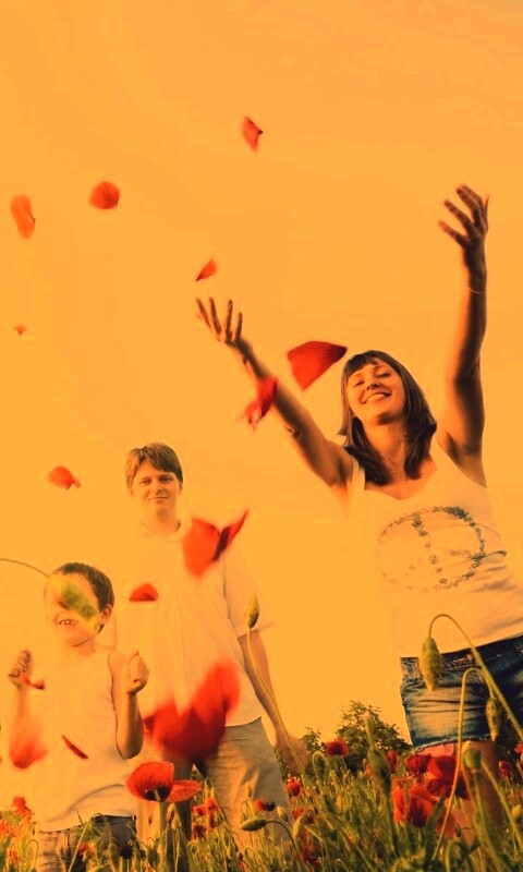 Счастье и радость обои