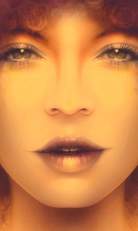 Карамельное личико обои