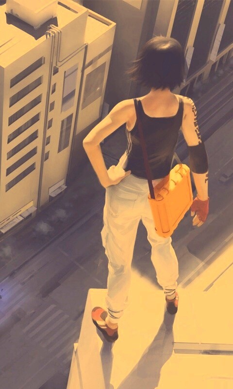 Фейт из Mirrors Edge обои