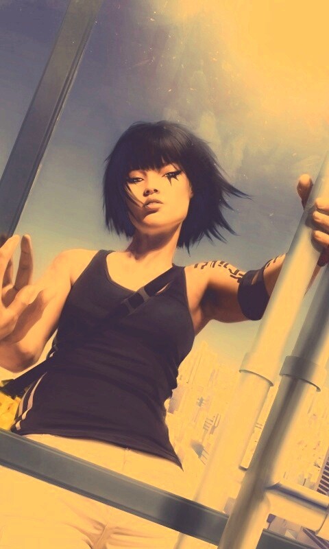 Faith из Mirrors Edge обои