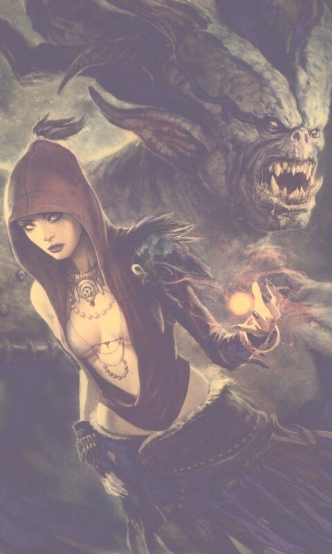 Морриган и порождение тьмы обои