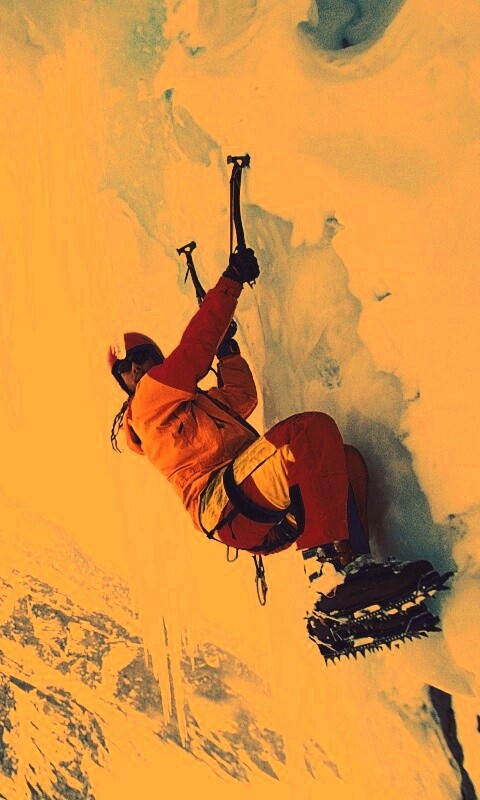 Альпинист обои