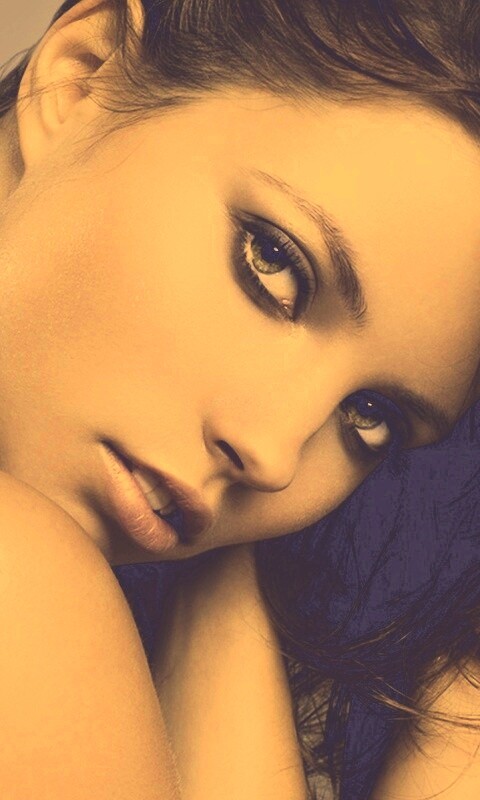 Позирующая модель обои