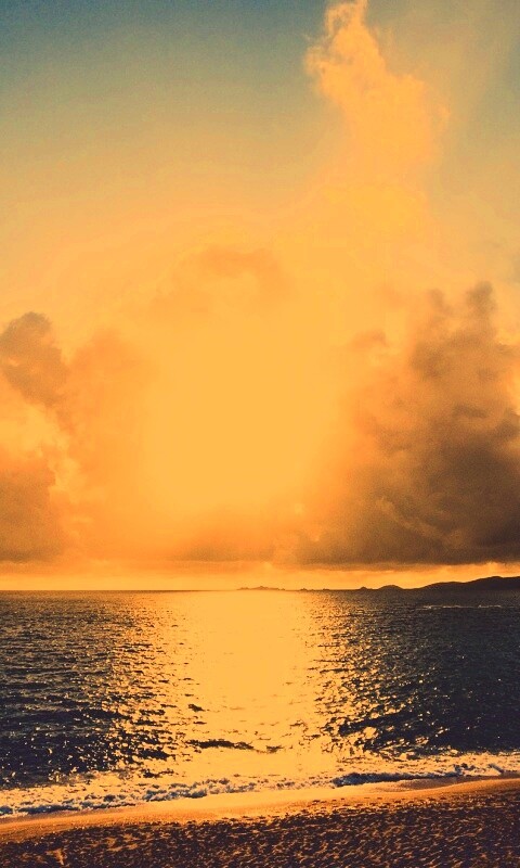 Солнечный пляж обои