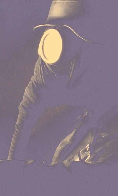 В противогазе обои