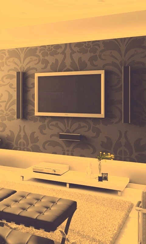 Современная комната обои