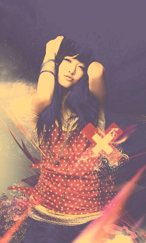 Гламурная китаянка обои