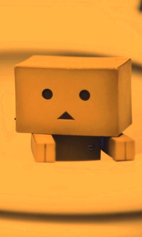 Danbo в унитазе обои