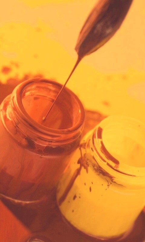 Баночки с краской обои