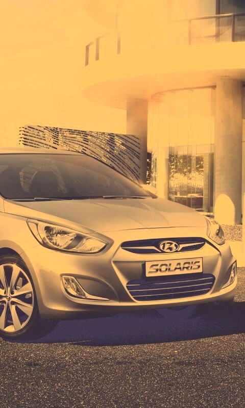 Фото Хендай Солярис обои