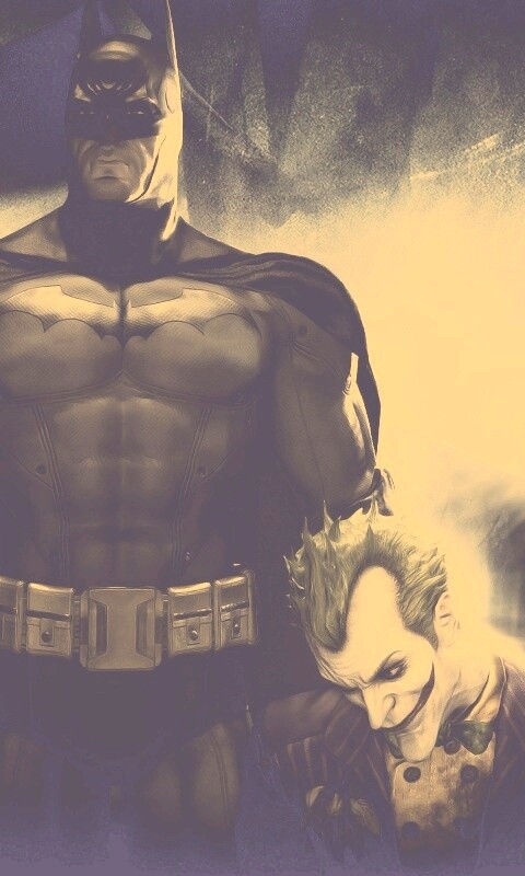 Бэтман и Джокер обои