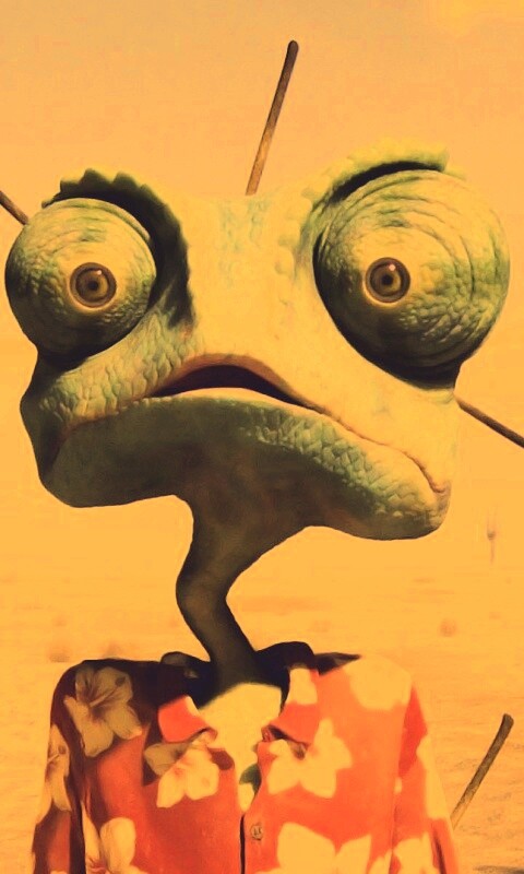 Ранго в колючках от кактуса обои