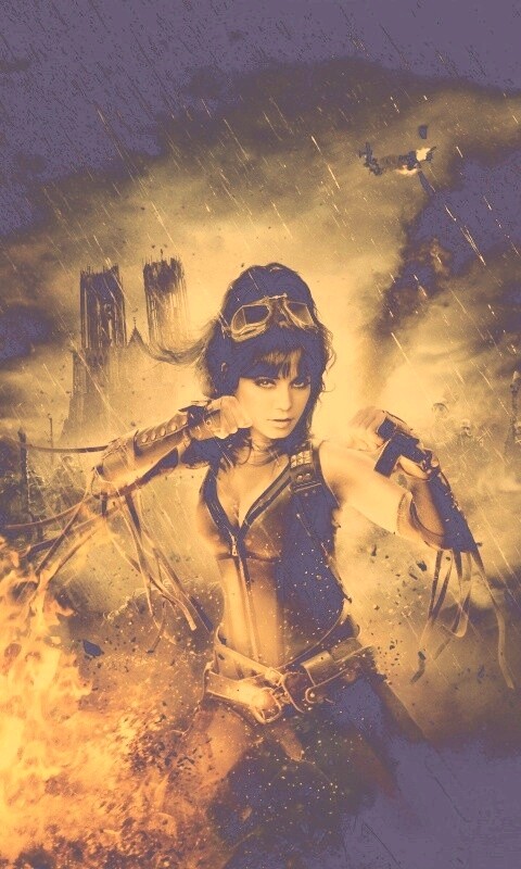 Blondie из фильма "Запрещенный прием" обои