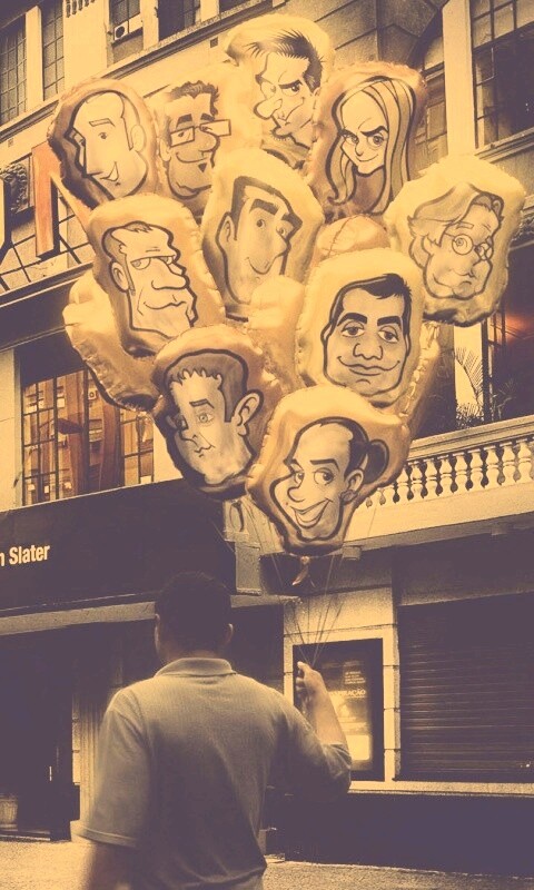 Воздушные шары обои