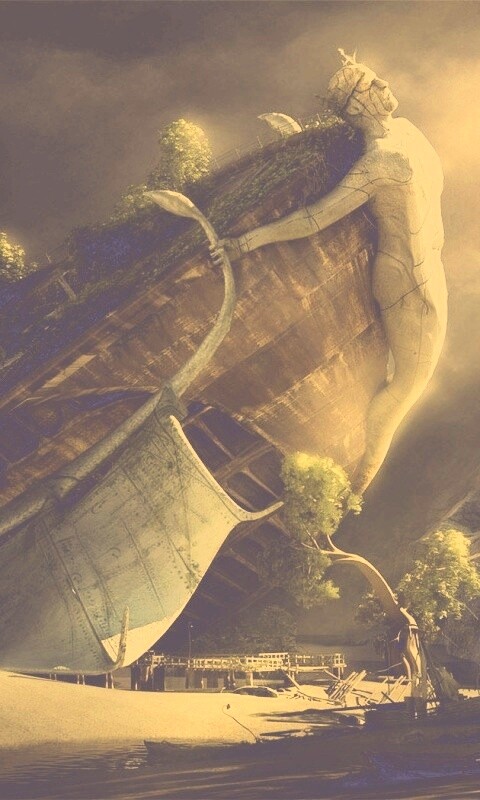 Древнее воздушное судно обои