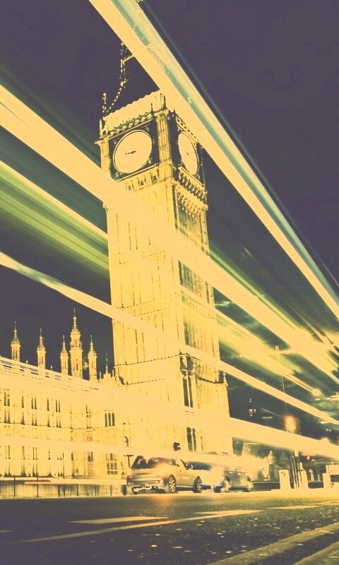 Лондон на скорости обои