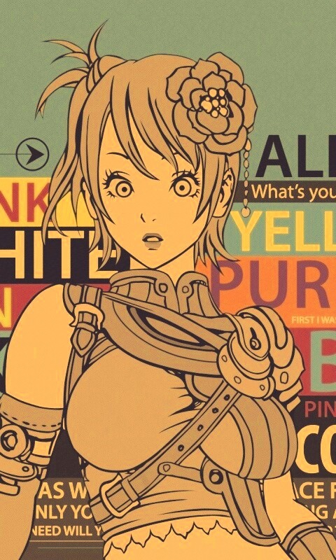 Раскрась её обои