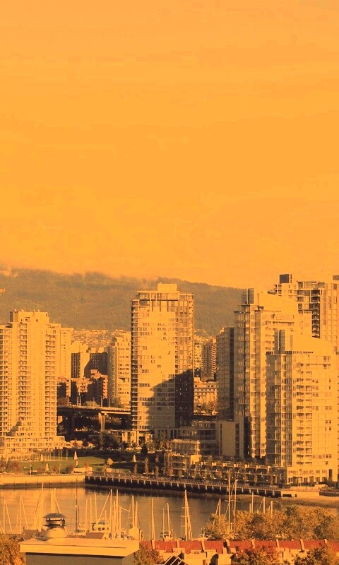 Панорама города обои