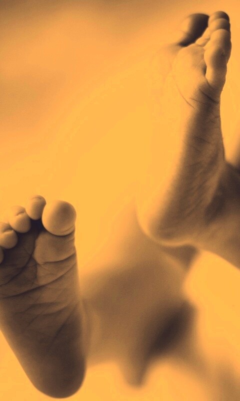 Детские ноги обои