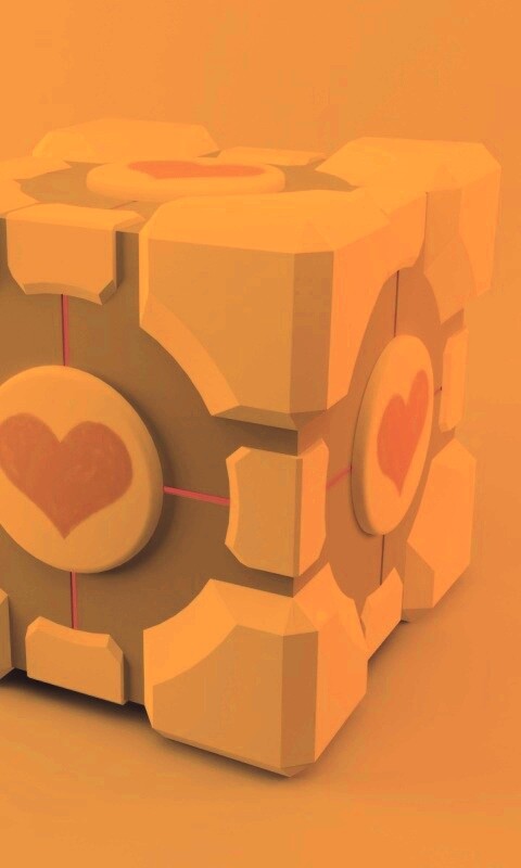 Взвешенный куб-компаньон обои