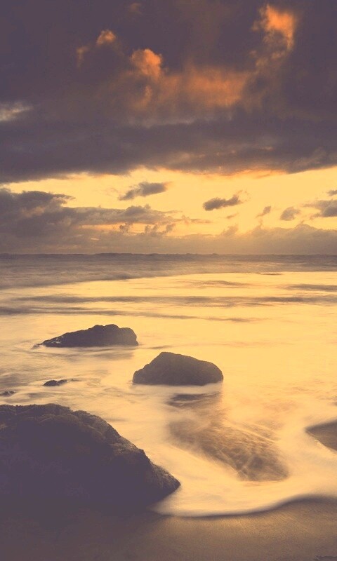 Тёмные берега обои