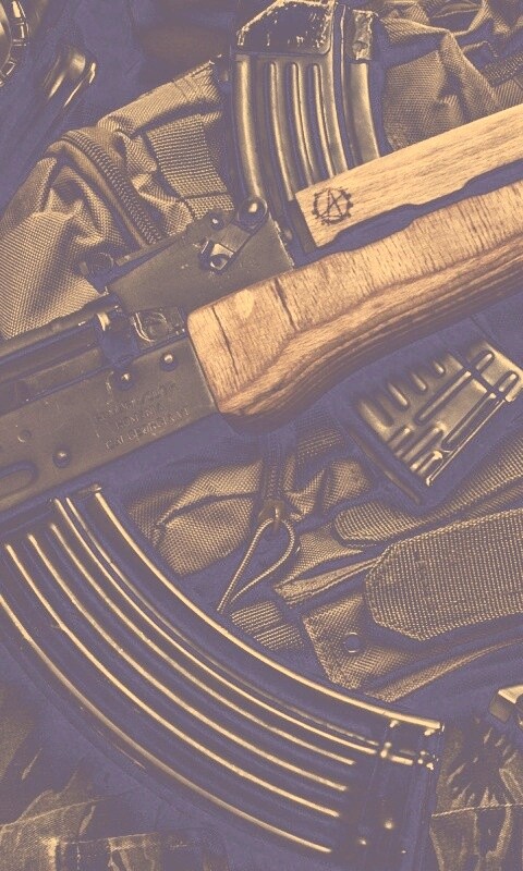 Автомат АК-47 обои