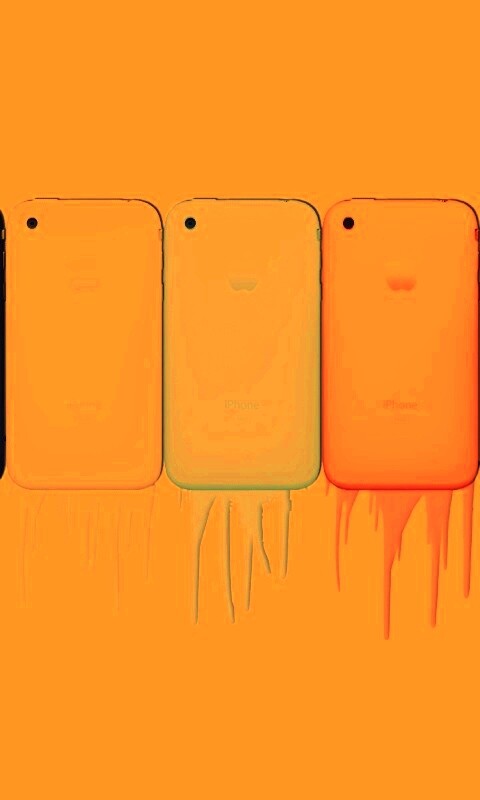 iPhone в разных цветах обои