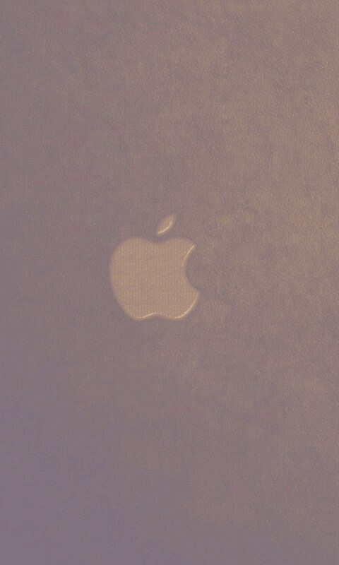 Логотип Apple в дереве обои