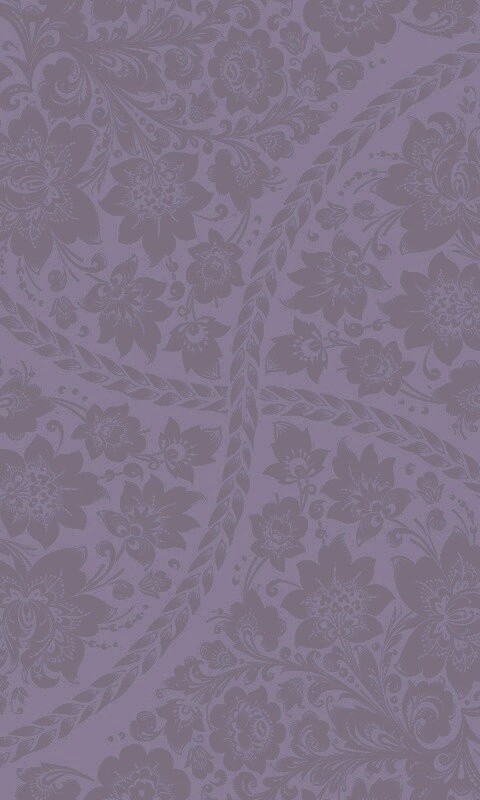 Черный цветастый узор под хохлому обои