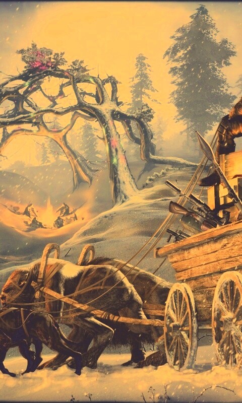 Новогодний Сталкер обои