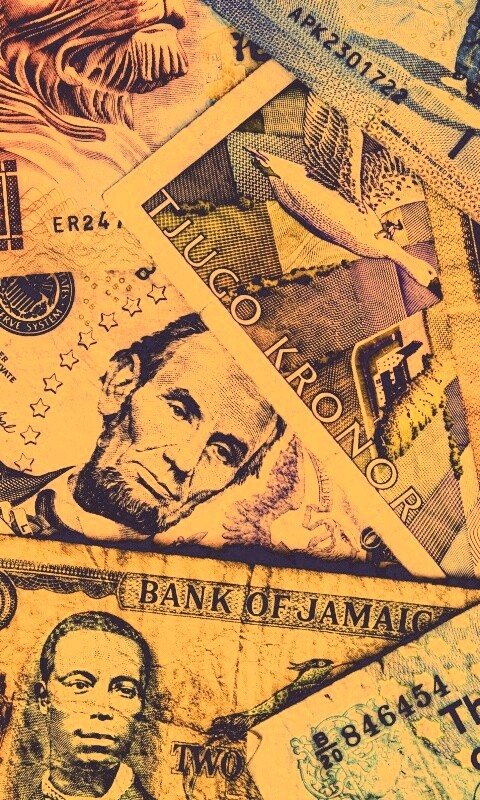 Купюры из разных стран обои