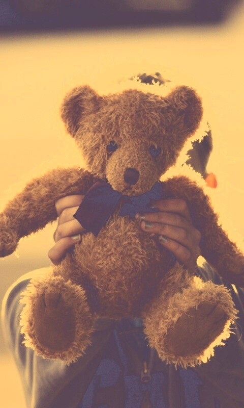 Плюшевый мишка обои