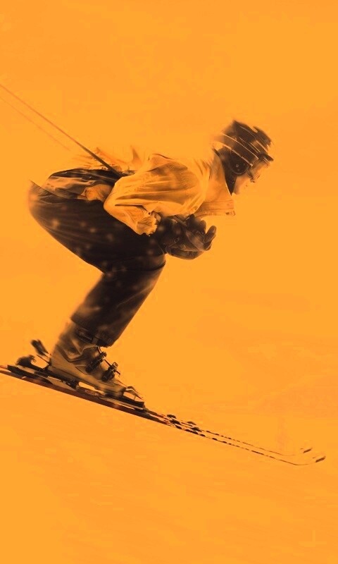 Горнолыжник обои