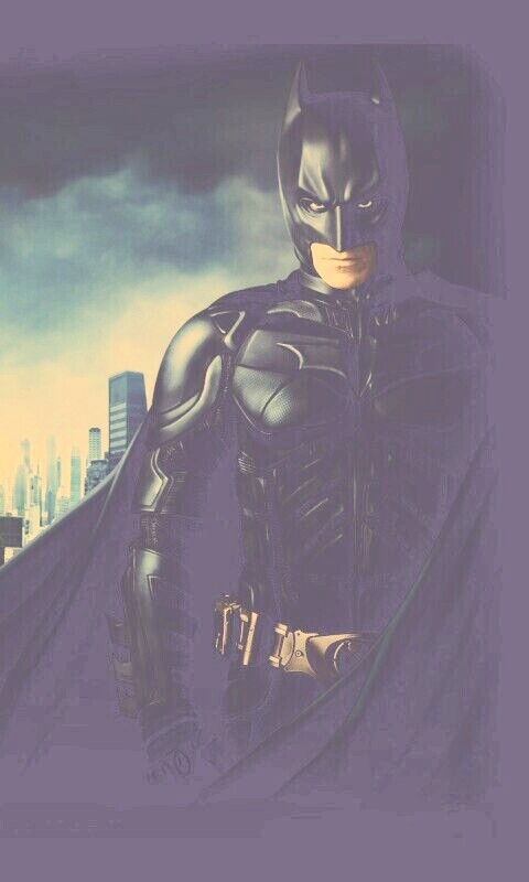 Бэтман над Готамом обои